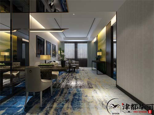 銀川酒店裝修設(shè)計項目|津都華麗設(shè)計