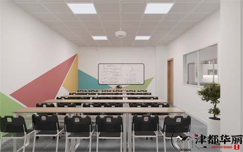 銀川教育中心裝修設計項目|津都華麗設計