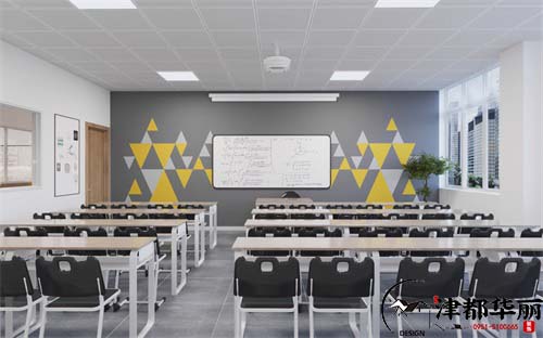 銀川教育中心裝修設計項目|津都華麗設計