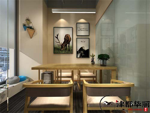 銀川自習(xí)室裝修設(shè)計項目|津都華麗設(shè)計