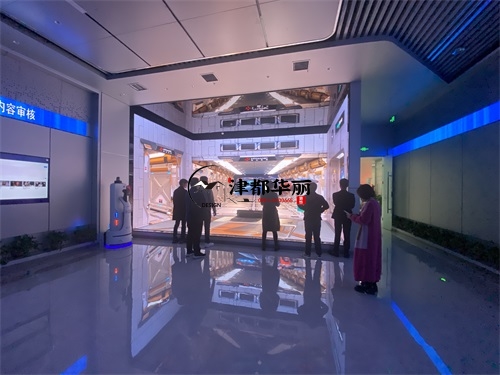 銀川裝修公司推薦|銀川科技展廳空間優(yōu)化設(shè)計(jì)裝修現(xiàn)場(chǎng)勘察
